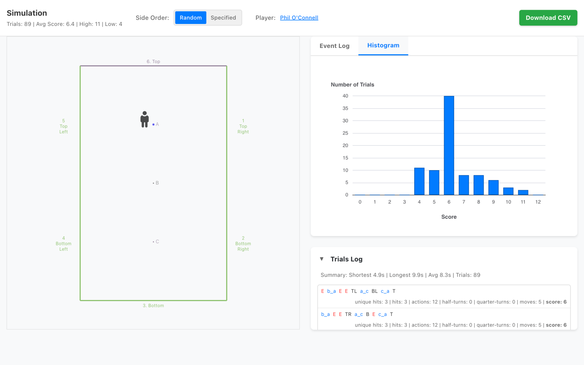 Strategy Sim Project